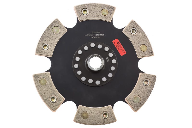 ACT 6228005 6 Pad Rigid Race Disc for 2004–2013 Mazda 3