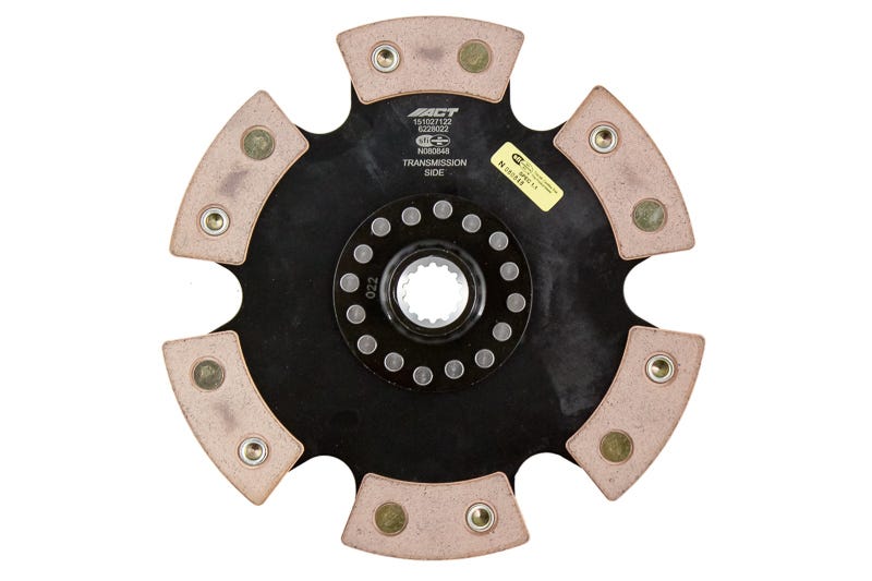 ACT 6228022 6 Pad Rigid Race Disc for 2005–2007 Chevrolet Cobalt