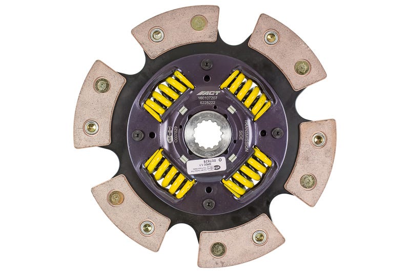 ACT 6228222 6 Pad Sprung Race Disc for 2005–2007 Chevrolet Cobalt