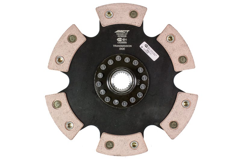 ACT 6236008 6 Pad Rigid Race Disc for 2000–2004 Ford Focus