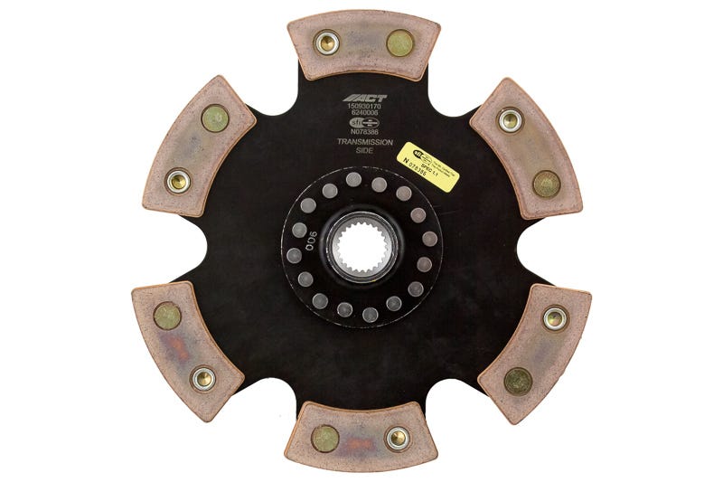 ACT 6240006 6 Pad Rigid Race Disc for 1996–1999 Infiniti I30