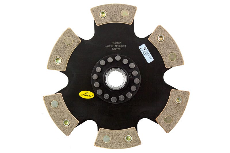 ACT 6240007 6 Pad Rigid Race Disc for 1986–1992 Toyota Supra
