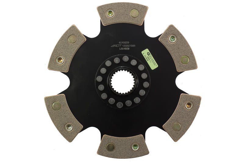 ACT 6240030 6 Pad Rigid Race Disc for 2008–2013 BMW 135I