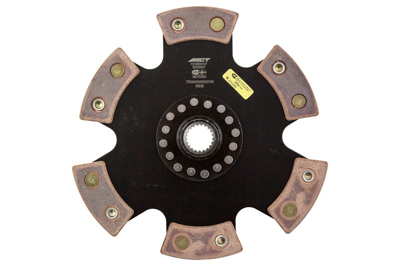 ACT 6250007 6 Pad Rigid Race Disc for 1996–2002 Toyota 4RUNNER