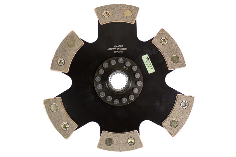 ACT 6266007 6 Pad Rigid Race Disc for 2007–2014 Toyota FJ Cruiser