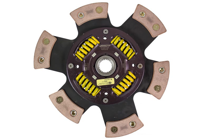 ACT 6280608 6-Pad Sprung Race Disc for 2011–2017 Ford Mustang