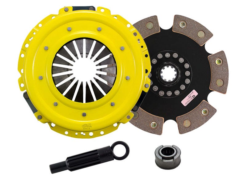 ACT FM2-SPR6 Sport/Race Rigid 6 Pad for 2005–2010 Ford Mustang