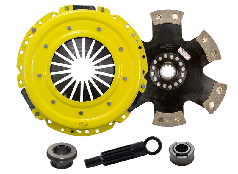 ACT FM3-SPR6 Sport/Race Rigid 6 Pad for 1999–2004 Ford Mustang