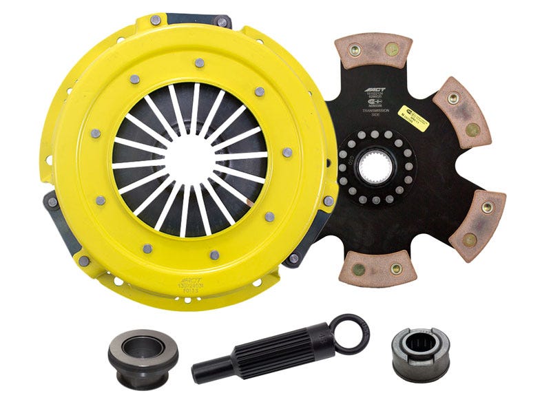 ACT FM4-SPR6 Sport/Race Rigid 6 Pad for 1986–1995 Ford Mustang