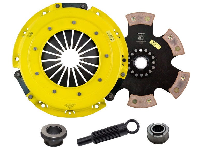 ACT FM8-HDR6 HD/Race Rigid 6 Pad for 1996–2001 Ford Mustang