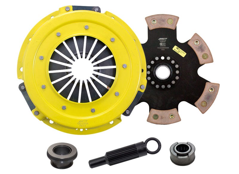 ACT FM8-SPR6 Sport/Race Rigid 6 Pad for 1996–2001 Ford Mustang