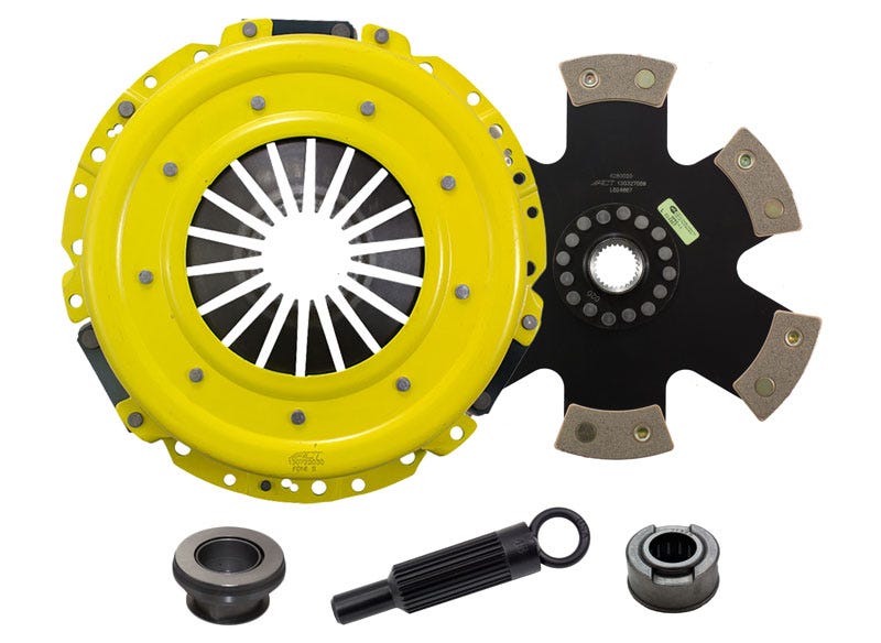 ACT FM9-SPR6 Sport/Race Rigid 6 Pad for 1999–2004 Ford Mustang