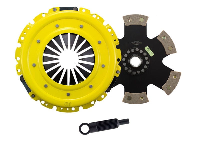ACT GM9-SPR6 Sport/Race Rigid 6 Pad for 1998–2002 Chevrolet Camaro