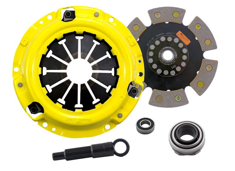 ACT HC2-HDR6 HD/Race Rigid 6 Pad for 1988 Honda Civic