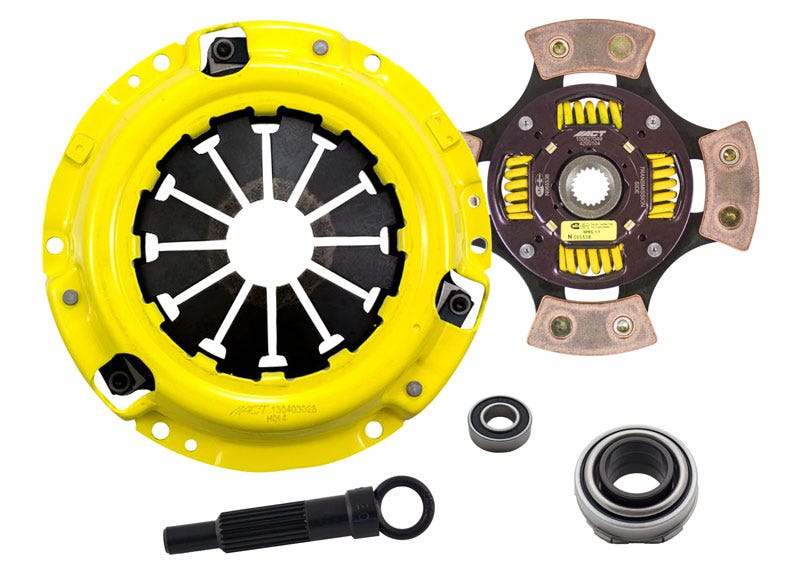 ACT HC3-HDG4 HD/Race Sprung 4 Pad for 1989 Honda Civic