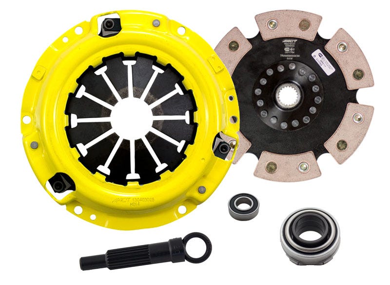 ACT HC3-HDR6 HD/Race Rigid 6 Pad for 1989 Honda Civic