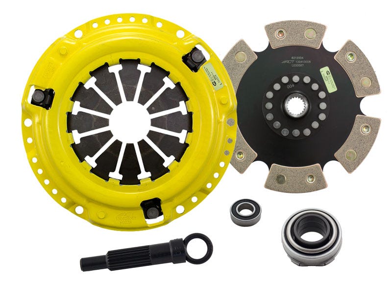ACT HC4-XTR6 XT/Race Rigid 6 Pad for 1989–1991 Honda Civic