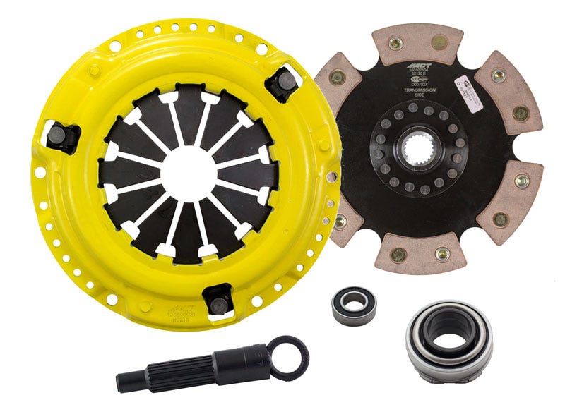 ACT HC6-SPR6 Sport/Race Rigid 6 Pad for 1988 Honda Civic