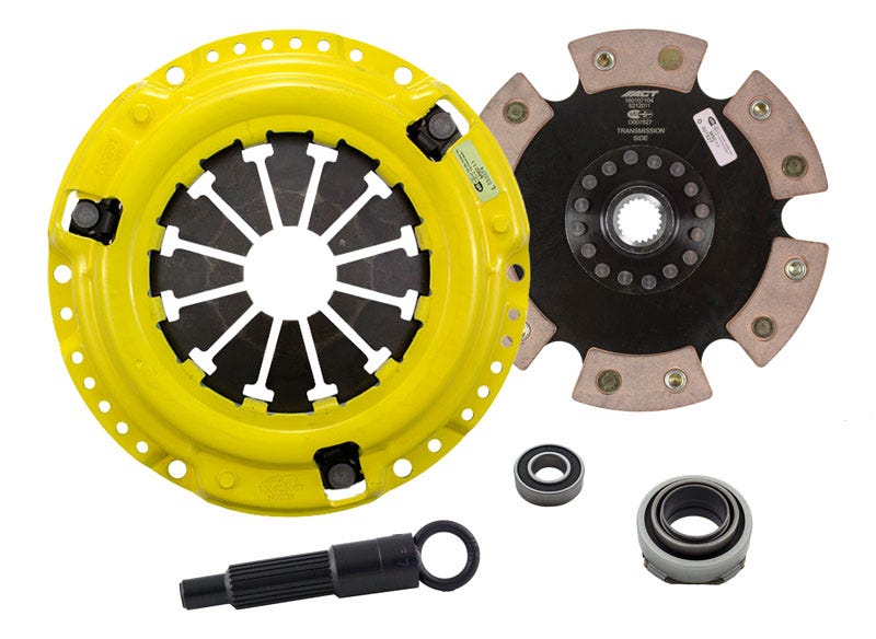 ACT HC7-XTR6 XT/Race Rigid 6 Pad for 1988 Honda Civic