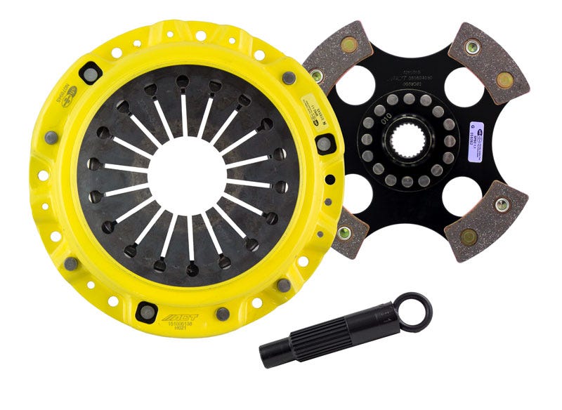 ACT HS1-HDR4 HD/Race Rigid 4 Pad for 2000–2009 Honda S2000