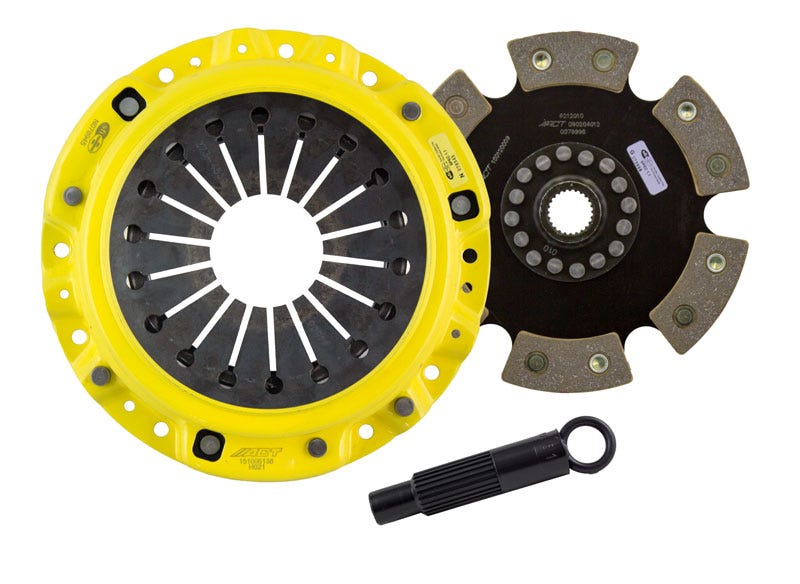 ACT HS1-HDR6 HD/Race Rigid 6 Pad for 2000–2009 Honda S2000
