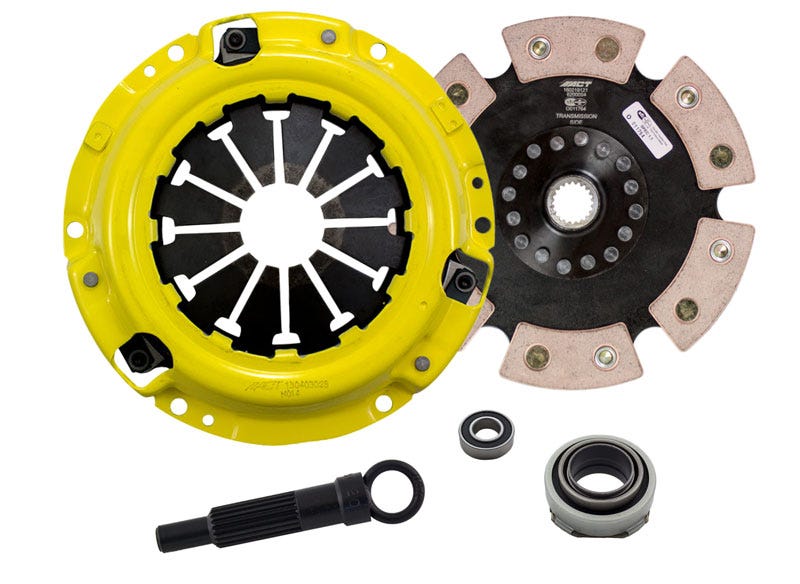 ACT HW3-HDR6 HD/Race Rigid 6 Pad for 1989 Honda Civic