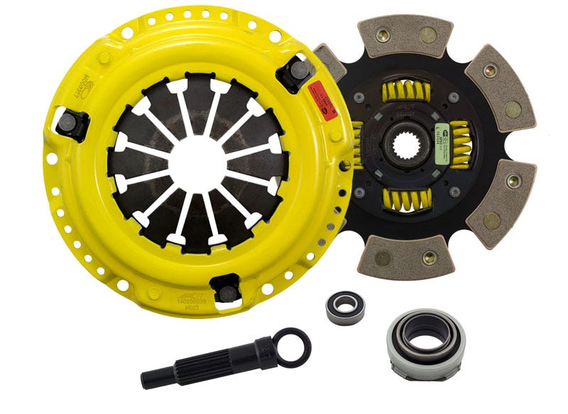 ACT HW4-HDG6 HD/Race Sprung 6 Pad for 1989–1991 Honda Civic