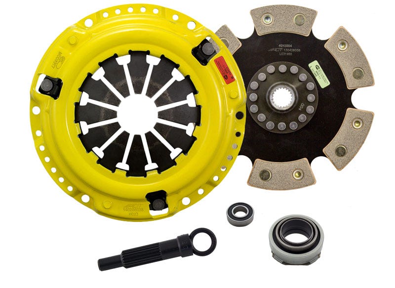 ACT HW4-HDR6 HD/Race Rigid 6 Pad for 1989–1991 Honda Civic