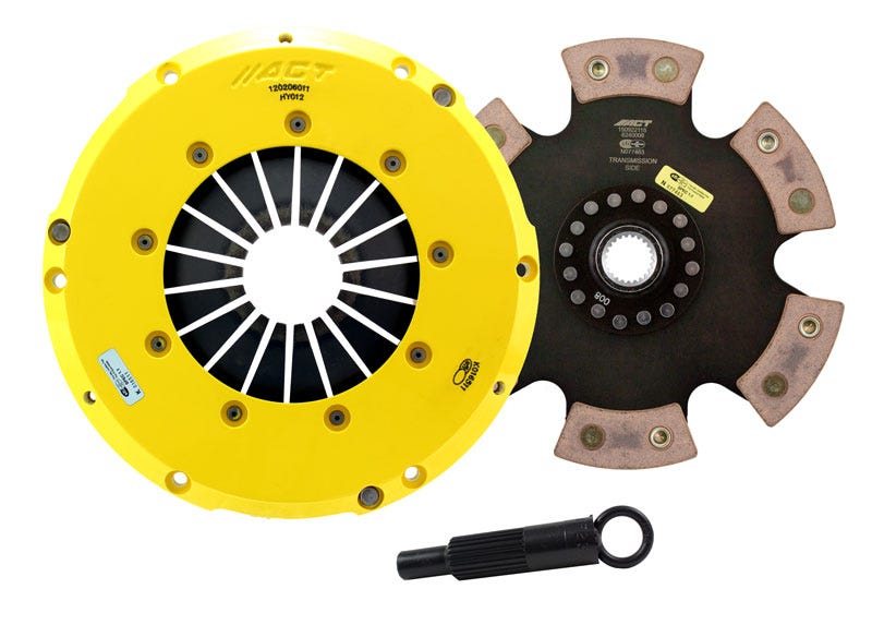 ACT HY3-HDR6 HD/Race Rigid 6 Pad for 2010–2012 Hyundai Genesis Coupe