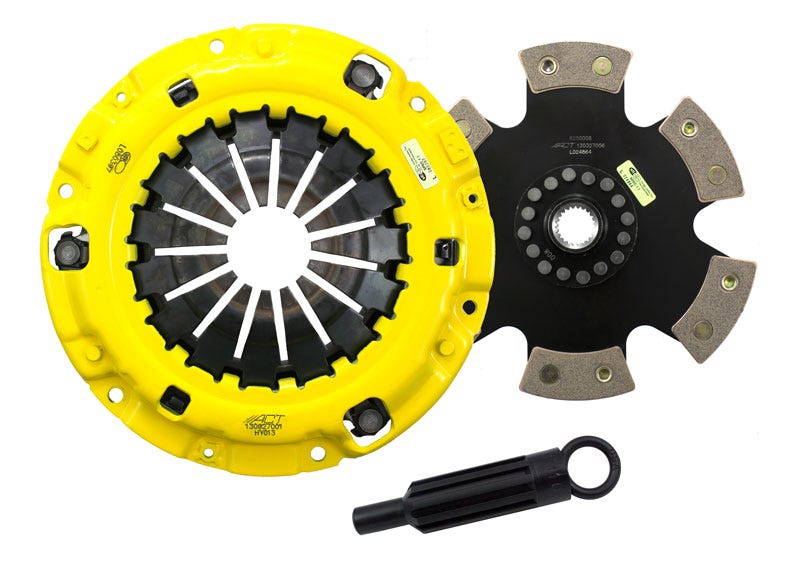 ACT HY4-HDR6 HD/Race Rigid 6 Pad for 2010–2012 Hyundai Genesis Coupe