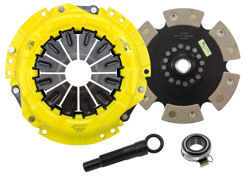 ACT LE1-XTR6 XT/Race Rigid 6 Pad for 2005–2011 Lotus Elise