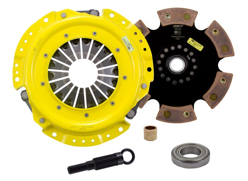 ACT NX1-XTR6 XT/Race Rigid 6 Pad for 1989–1998 Nissan 240SX
