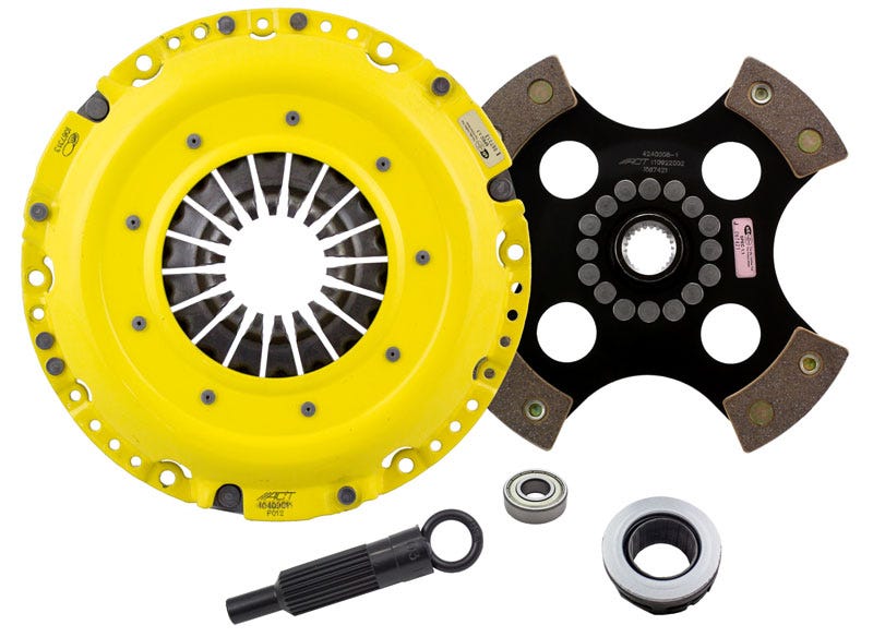 ACT PO2-HDR4 HD/Race Rigid 4 Pad for 2002–2004 Porsche 911