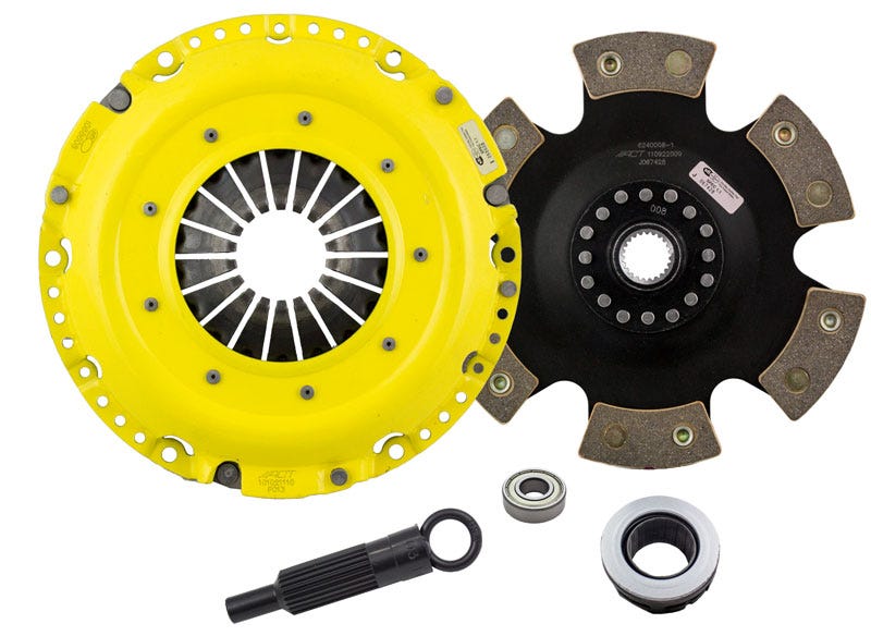 ACT PO3-HDR6 HD/Race Rigid 6 Pad for 1999–2001 Porsche 911