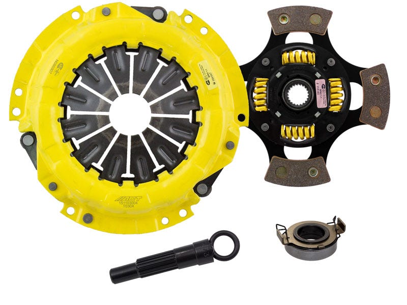 ACT TC2-XTG4 XT/Race Sprung 4 Pad for 1991–1997 Geo Prizm