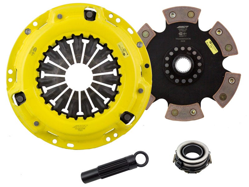 ACT TY3-HDR6 HD/Race Rigid 6 Pad for 1990–1991 Lexus ES250