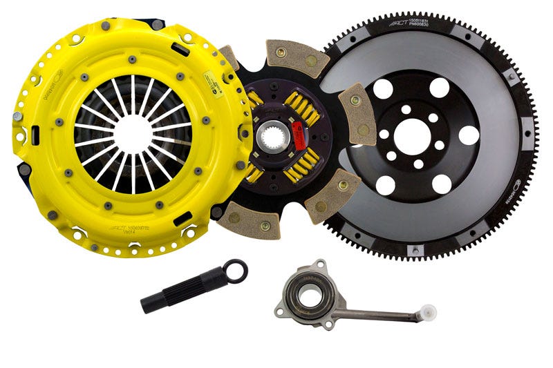 ACT VW7-HDG6 HD/Race Sprung 6-Pad Clutch Kit for 2006–2007 Audi A3
