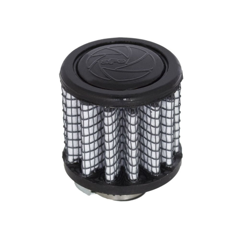 aFe Power 18-00311 Air Filter Crank Case Ventilation Pro Dry S 5/16 F x1-1/2 B x1-1/2 T x1-1/2 H in (Blue)