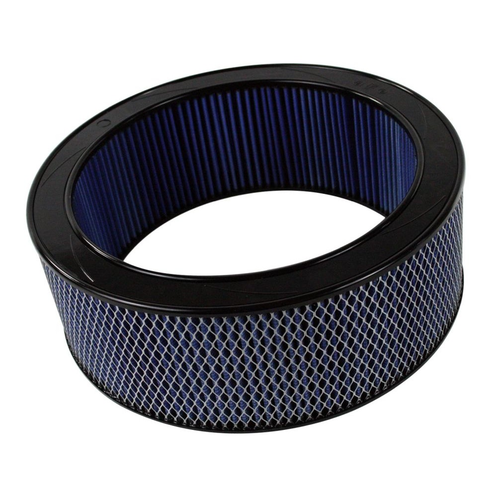 aFe Power 18-11418 Air Filter Round Racing Pro 5R 14 OD x 11 ID x 5 H in E/M (Blue)