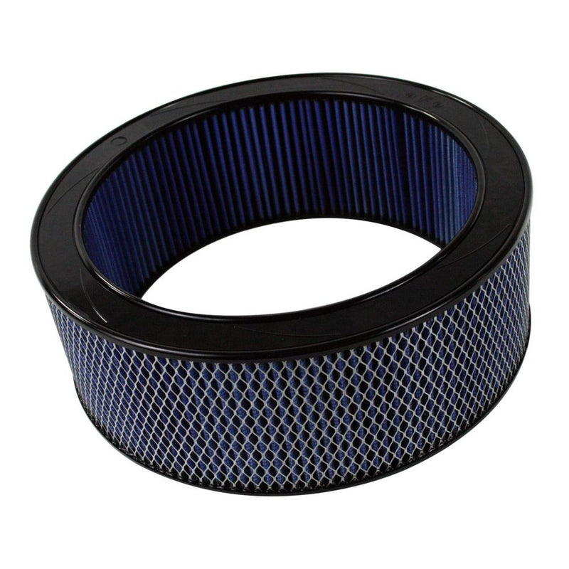 aFe Power 18-11418 Air Filter Round Racing Pro 5R 14 OD x 11 ID x 5 H in E/M (Blue)