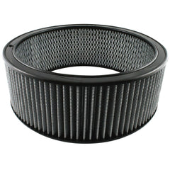 aFe Power 18-11426 Air Filter Round Racing Pro Dry S 14 OD x 12 ID x 5 H in E/M (White)