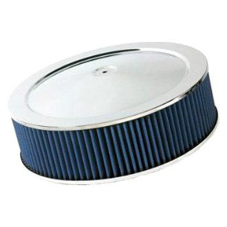 aFe Power 18-21401 Air Filter Chrome Assembly 14 D x 3 H in (Black/Blue)