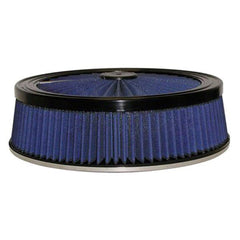 aFe Power 18-21404 Air Filter Chrome Assembly 14 D x 6 H in (Black/Blue) E/M