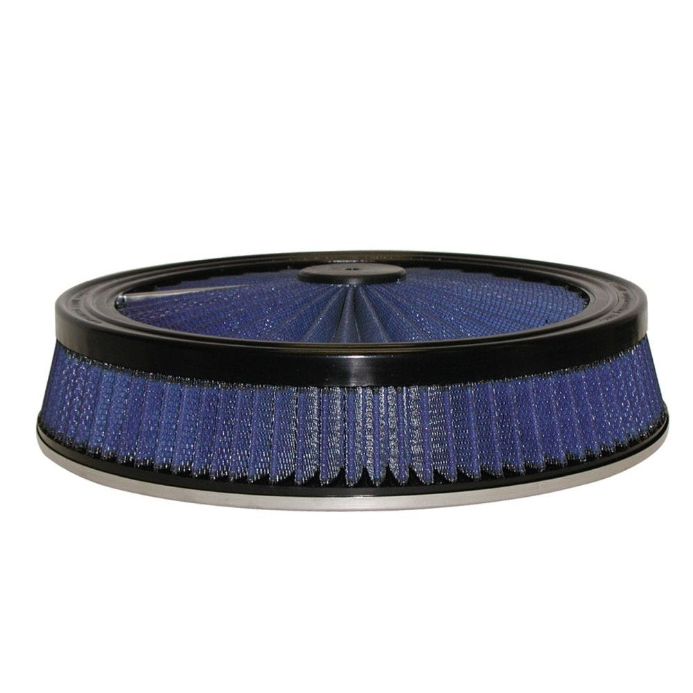 aFe Power 18-31403 Air Filter TOP Racer 14 D x 3 H in (Black/Blue)