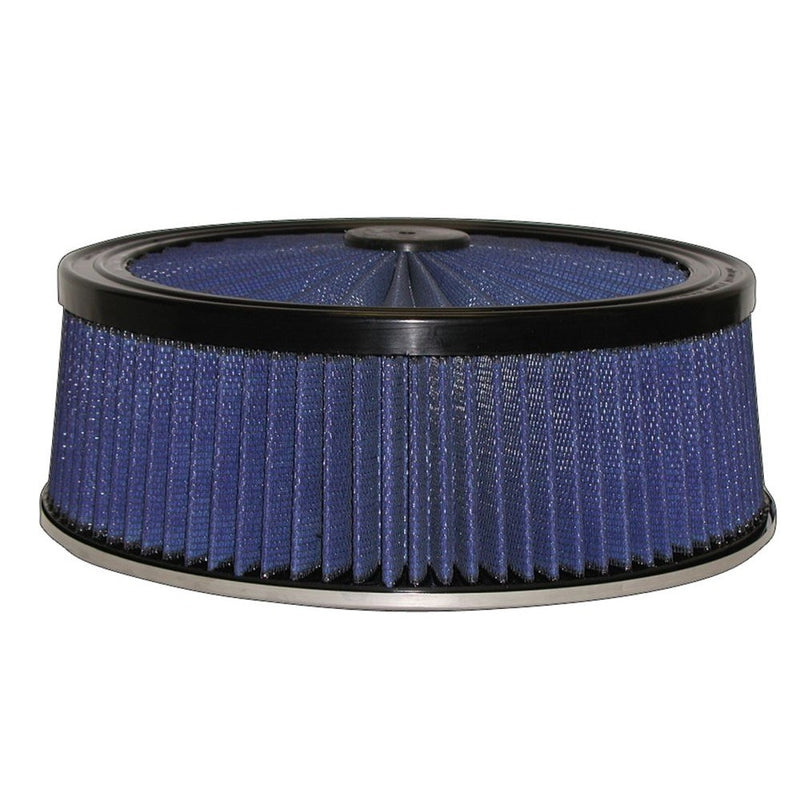aFe Power 18-31405 Air Filter TOP Racer 14 D x 5 H in (Black/Blue)