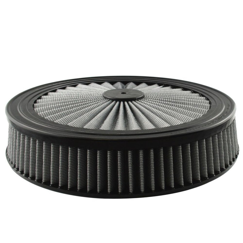 aFe Power 18-31423 Air Filter TOP Racer 14 D x 3 H in (Pro Dry S) (White)