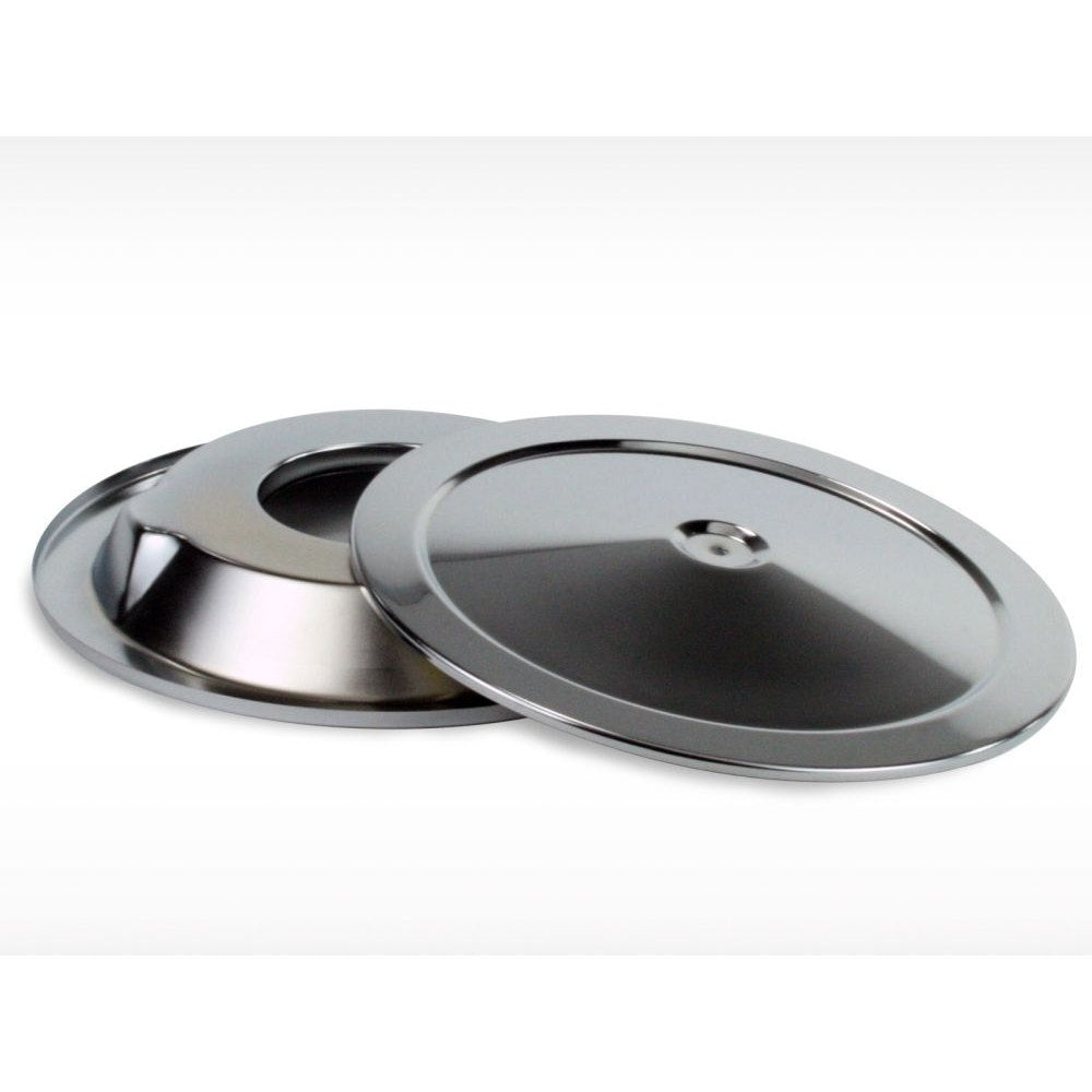 aFe Power 18-90003 Air Filter Chrome Top & Base 14 in w 7/8 in Drop