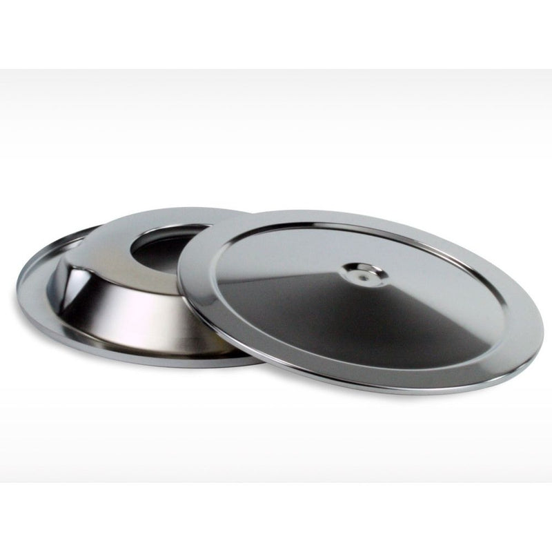 aFe Power 18-90003 Air Filter Chrome Top & Base 14 in w 7/8 in Drop