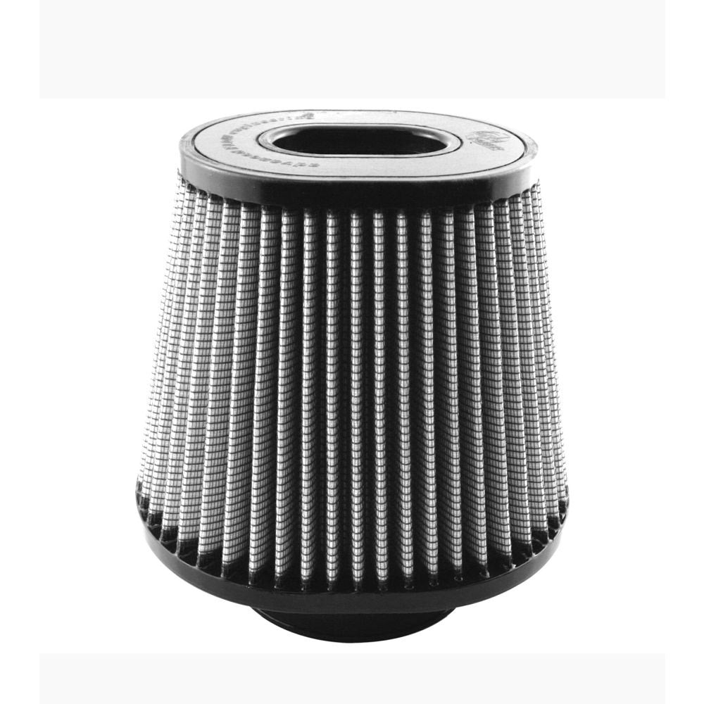 aFe Power 21-91044 Air Filter Pro Dry S 5F x(9x7-1/2)B x(6-3/4x5-1/2)T x7-1/2H in (Gray)