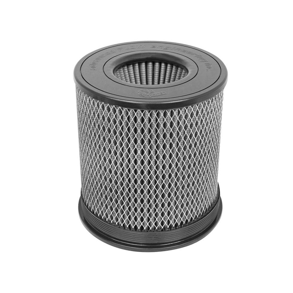 aFe Power 21-91059 Momentum HD PRO DRY S Air Filter - Cylinder Shape - Flange-6 in. - Base/Top-8 1/8 w/Inverted Top - H-9 in.